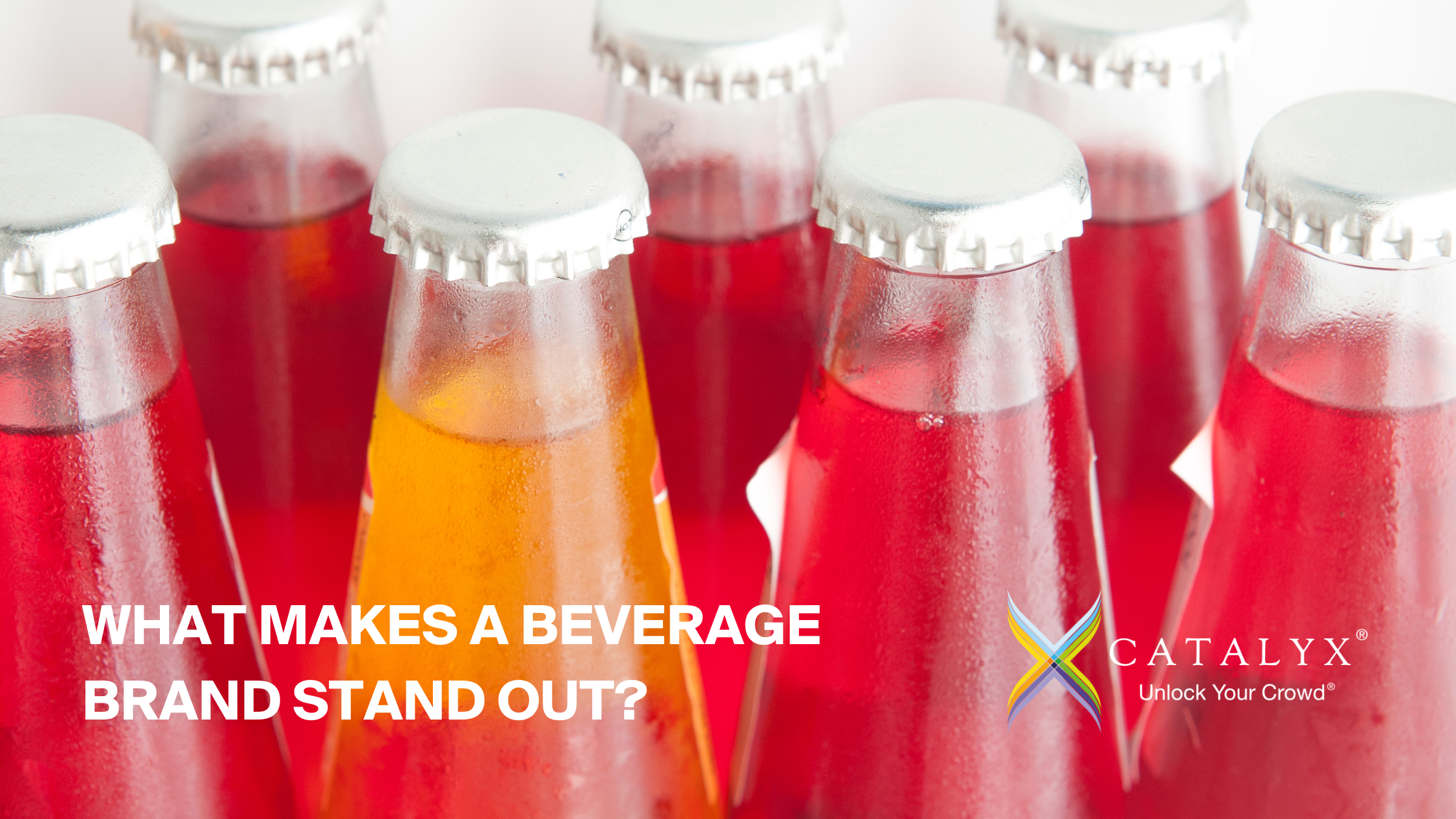 Successful beverage branding makes a drink stand out